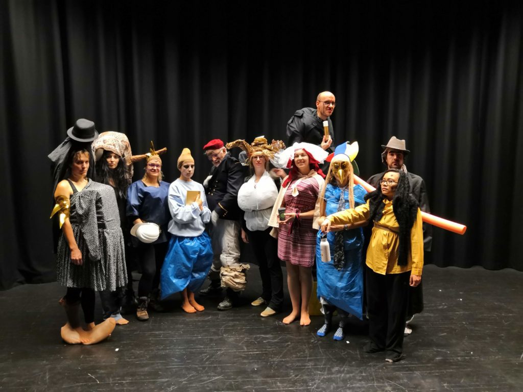 Stage bouffon pour l'improvisation