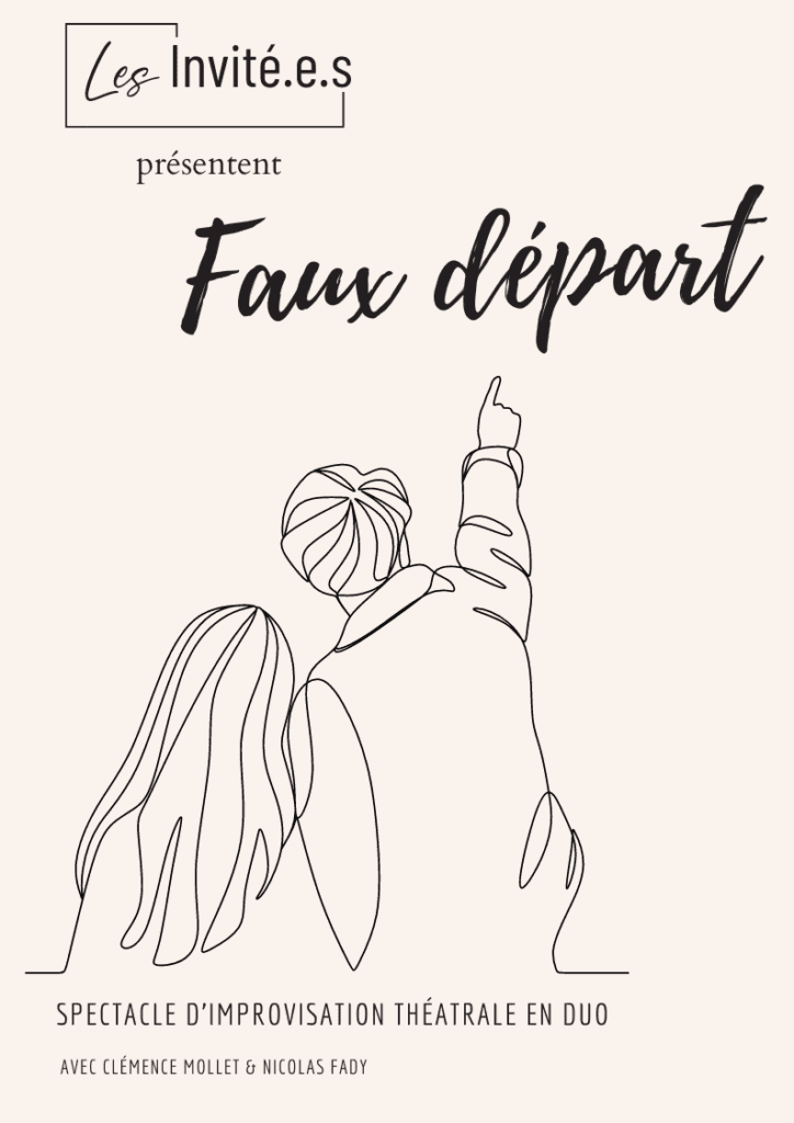 Clémence Mollet de Nicolas Fady : Faux Départ spectacle improvisé