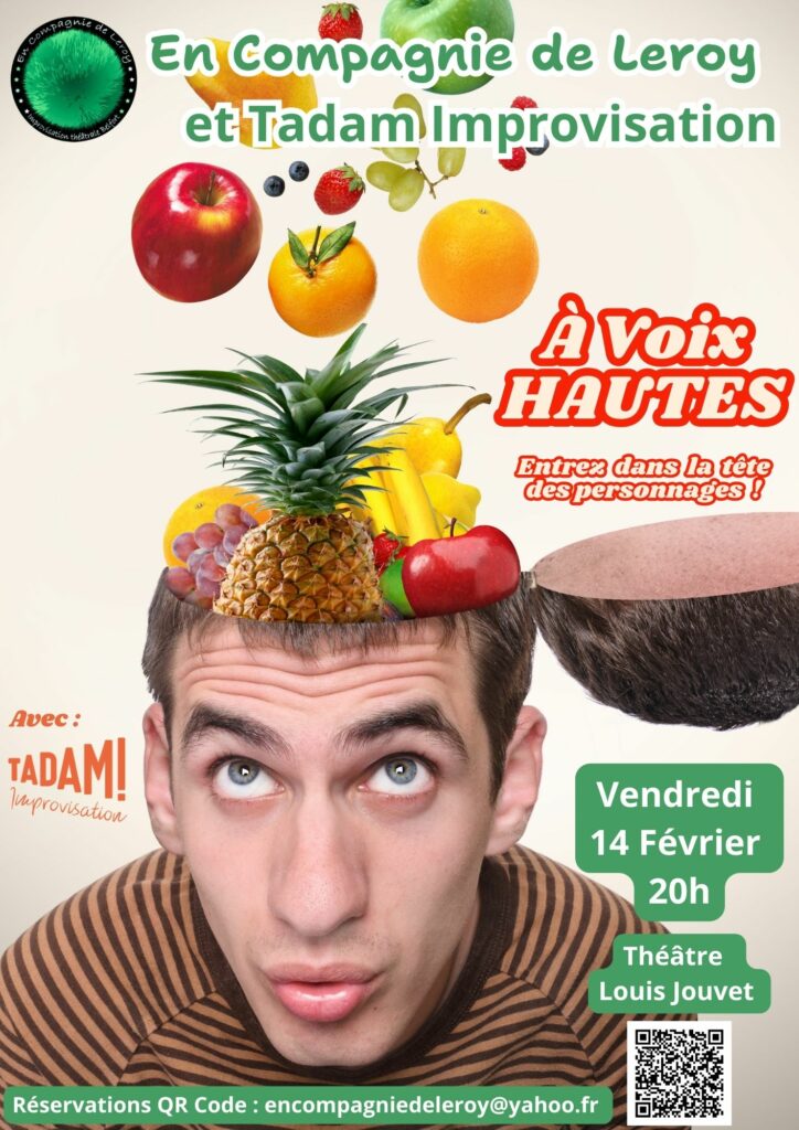 Leroy et Tadam Improvisation pour un spectacle qui vous fait entrer dans la tête des personnages !